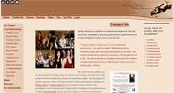 Desktop Screenshot of hartleyvoices.co.uk